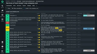 Host Services List