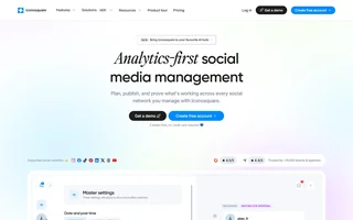 Iconosquare Homepage