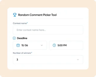 Giveaway Comment Picker