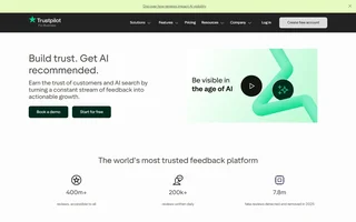Trustpilot Homepage