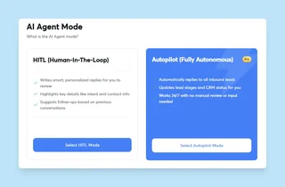 Ai Reply Agent Mode Approve Or Autopilot