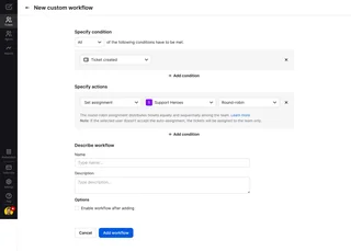Custom Workflow With Round Robin Assignment