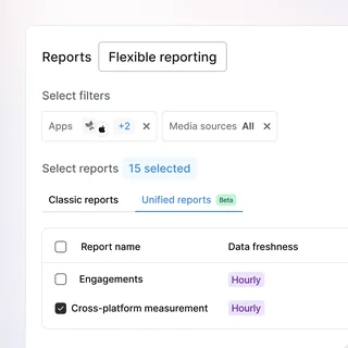 Flexible Reporting Filters