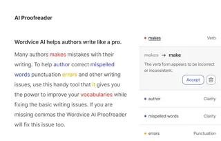 Ai Proofreader Marking Grammar And Clarity Errors