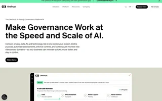 Onetrust Homepage