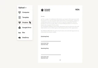 Select Document Source