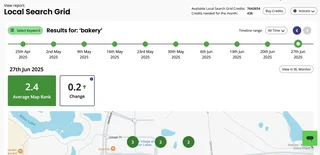 Local Search Grid Map