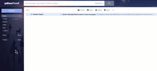 Sanebox Digest In Yahoo Mail