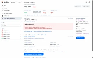 Build Change Investigation Report