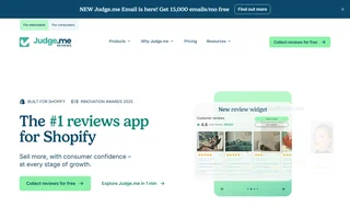 Judge Me Homepage