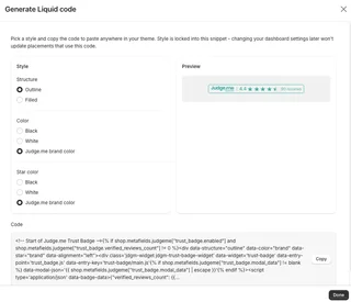 Trust Badge Generator