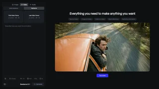 Video Tab With First And Last Keyframe Inputs