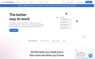 Google Workspace Homepage