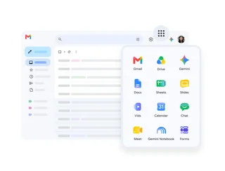 Gmail With App Launcher