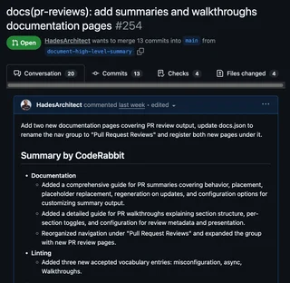 Pr Review With Summary