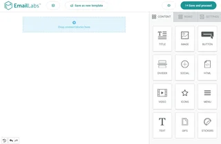 Drag And Drop Email Editor