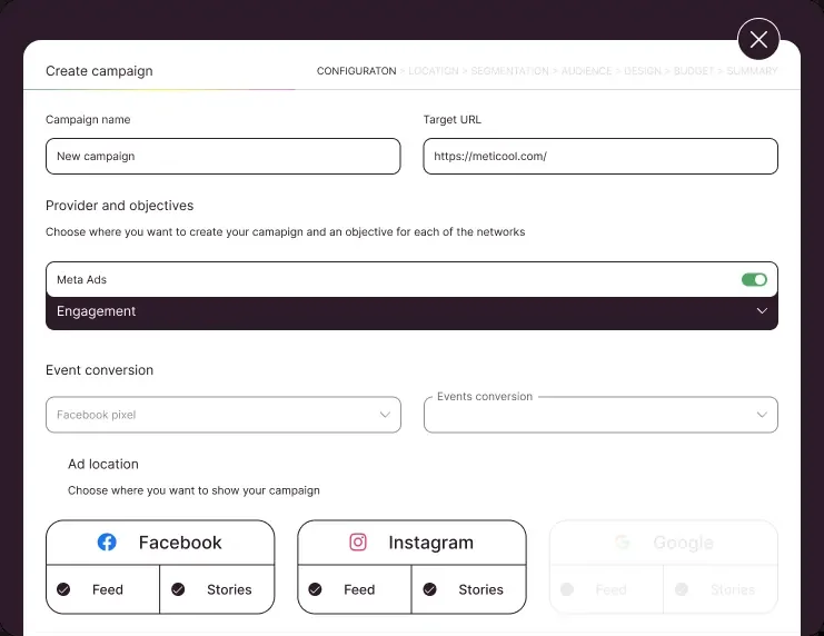 Ad Campaign Builder