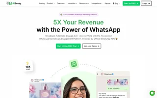 Aisensy Homepage