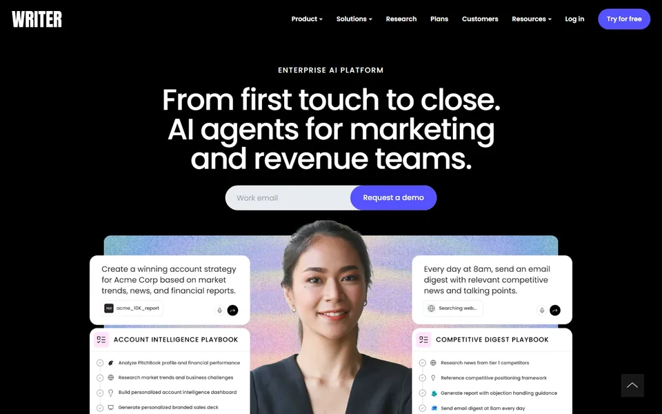 Writer Homepage