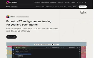Rider Homepage With An Eshop Solution Open