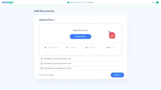 Uploading Documents To Sign