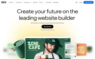 Wix Homepage
