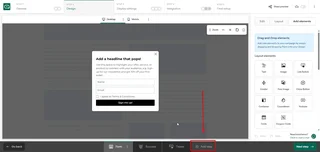 Campaign Builder Elements