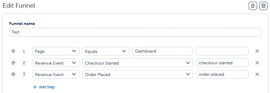 Edit Funnel