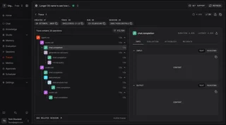 Run Trace In Tree View With Timed Calls