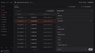 Knowledge View With Chunking And Embedding Status