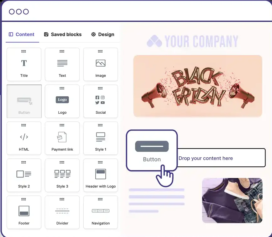 Drag And Drop Email Editor