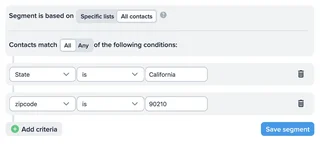 Audience Segment Builder