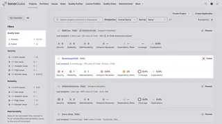 Projects And Quality Dashboard