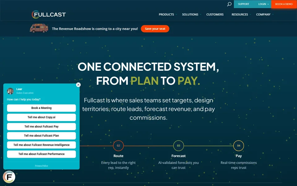 Fullcast Homepage