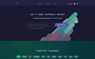 Codefactor Homepage With Repository Review Box