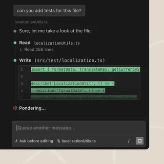Claude Code Reviewing And Testing A File