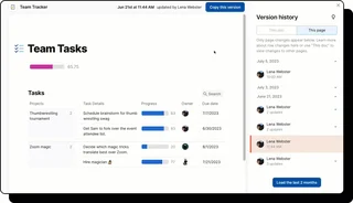 Team Tracker