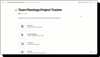 Team Flamingo Project Tracker