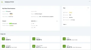 Gitea Cloud Instance Overview