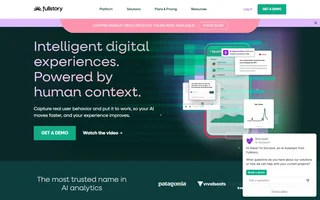 Fullstory Homepage