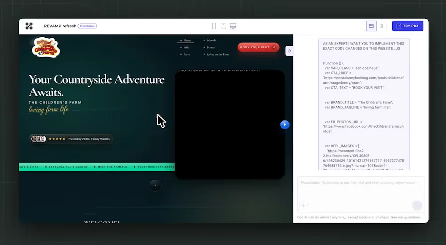 Code Editor With Live Page Preview