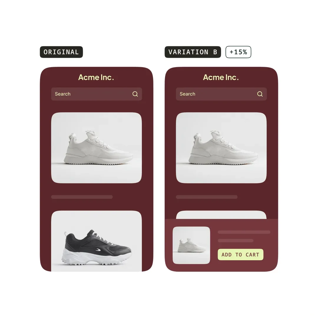 Test Comparison View