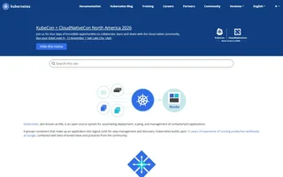 Kubernetes Homepage With Architecture Diagram