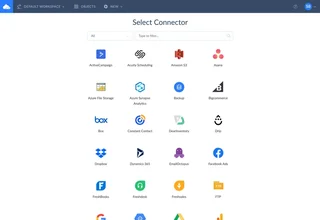 Connector Picker In The New Menu