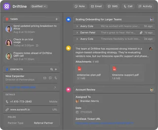 Lead Record With Tasks Contacts And Activity