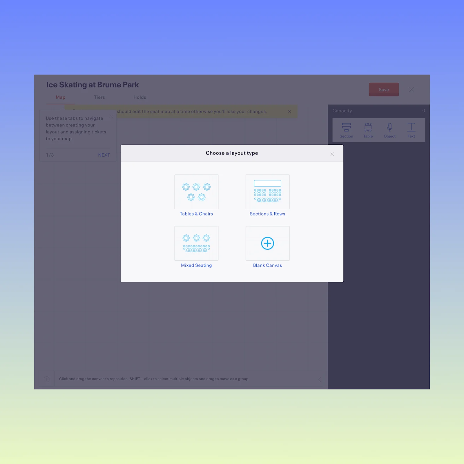 Seating Layout Picker