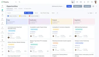 Opportunities Kanban Board By Deal Stage