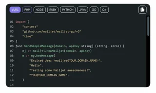 Email Api Code Sample