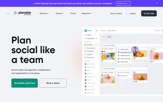 Planable Homepage
