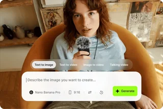 Generation Panel With Text And Image To Video Tabs